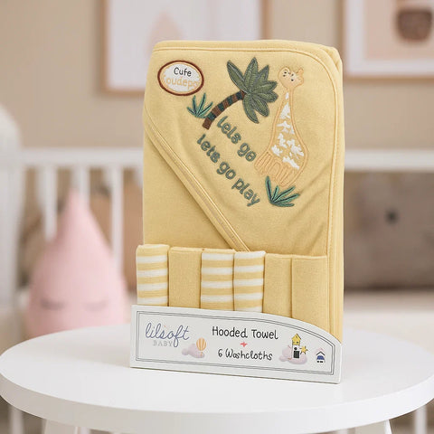 7 Pieces - Lilsoft - Bath Towel Gift Set
