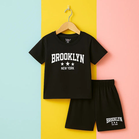 TBS_BRL - T-Shirt & Shorts - Black - Newyork