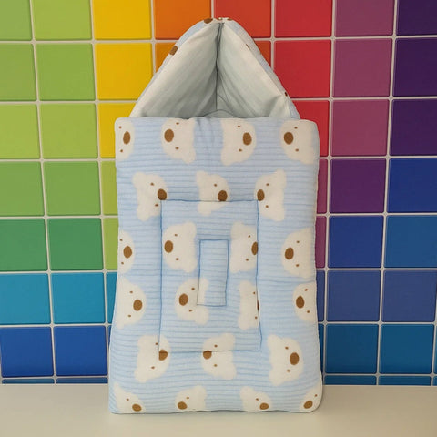 Velvet - Carry Nest - Blue - Bear - 25