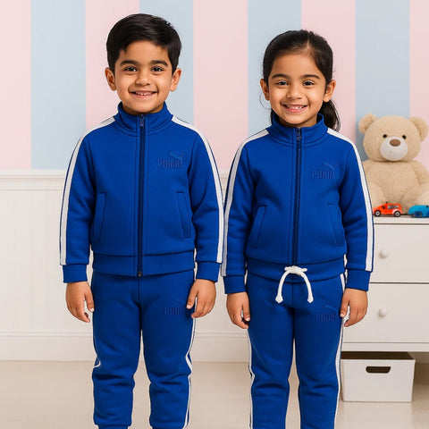 Pum - 2 Pieces - Track Suit - Blue - Stripes