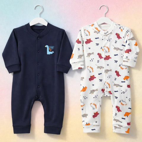 BRL - Pack of 2 Sleep Suits - Cotton Interlock - So Cute