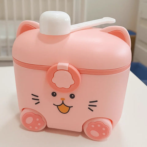Hello Cat - Milk Container - Pink