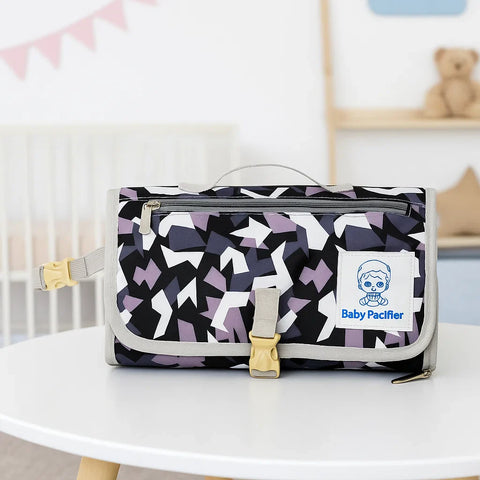Diaper Changing Clutch - Abstract