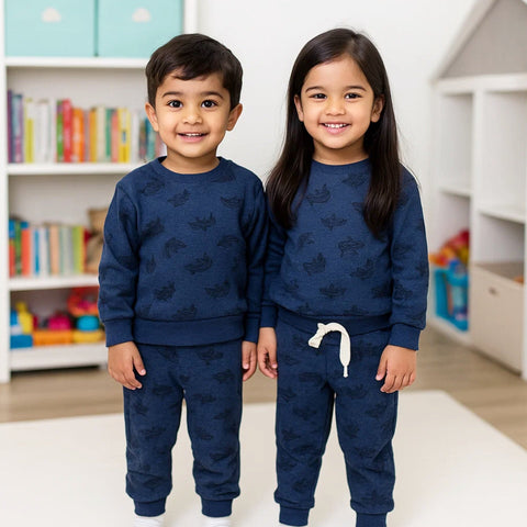 Z Kids - 2 Pieces - Suit Set - Dark Blue - Unicorn - 25