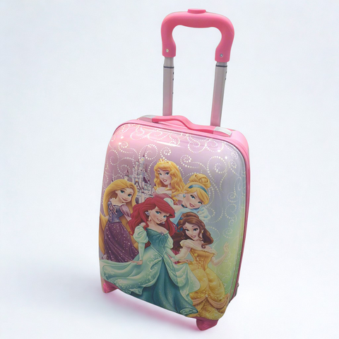 4 Wheels - Kids Travel Trolley - Pink - Princess