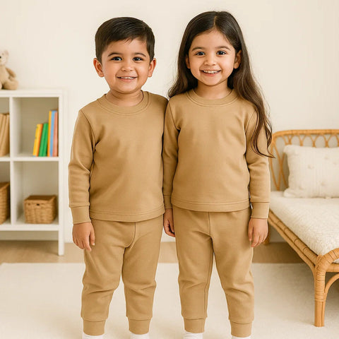 Next Baby - Body Warmer Set - Light Brown