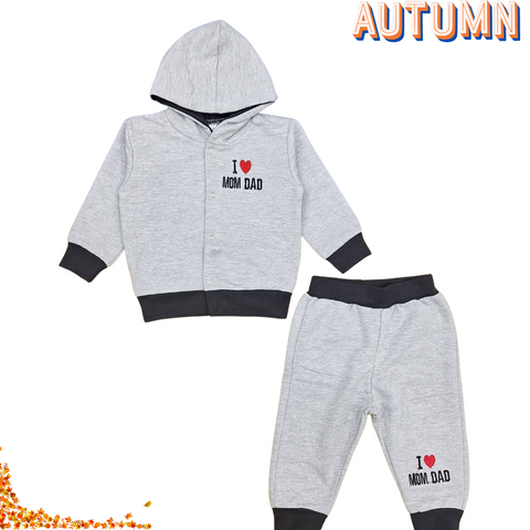Track Suit - Grey - Love