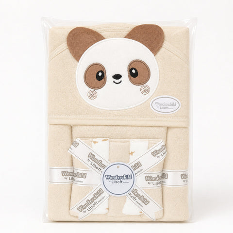 6 Pieces - Wonderchild - Bath Towel Gift Set - Skin - Panda