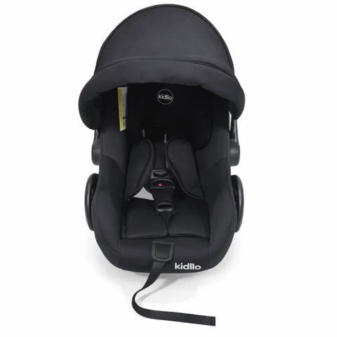 Kidilo - 2 In 1 - Carry Cot & Car Seat - Black