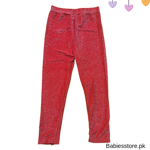 Tights - Glitter - Red