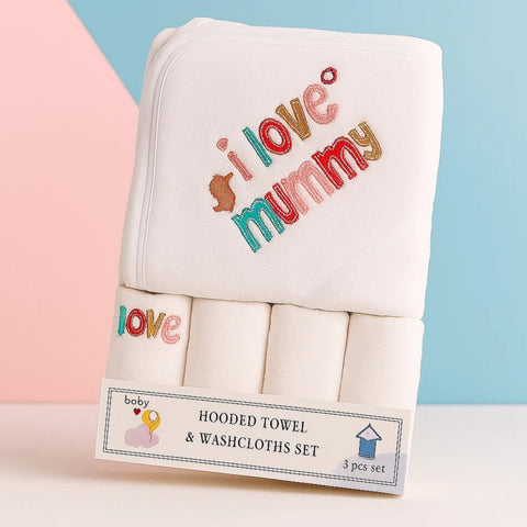 5 Pieces - Characters - Bath Towel Gift Set