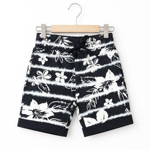 Bonton - Cotton Jersey Shorts - Black - (1-6Y)