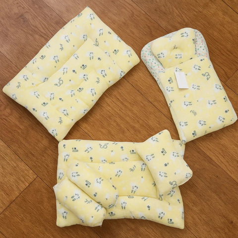 7 Pieces Velvet Bedding Set - Rabbit