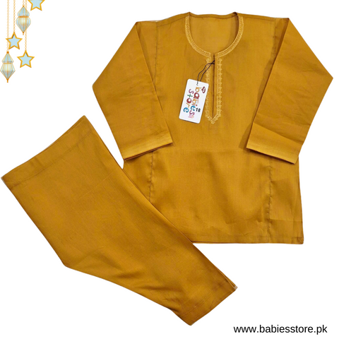 TBS - Kurta Shalwar - Vol 25 - Mustard