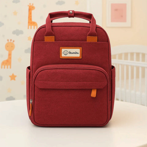 Humble - Diaper Backpack - Maroon