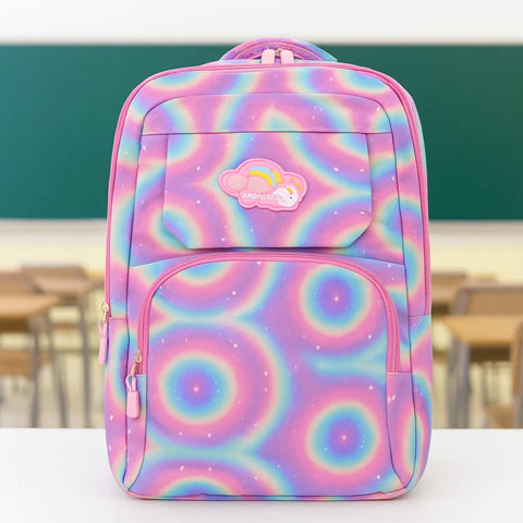 School Bag - Multi-Color - Rainbow - DW20