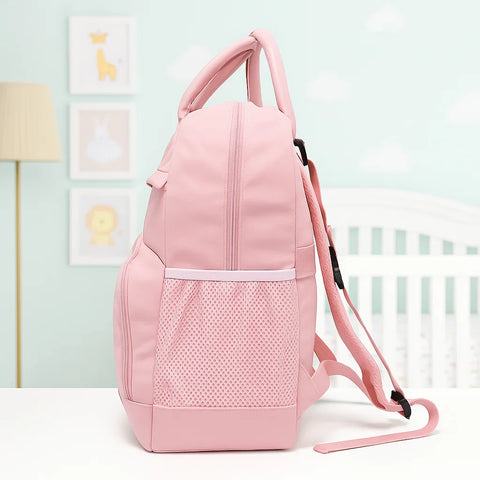Sarah Aly - Fashion Waterproof Diaper Backpack - Pink