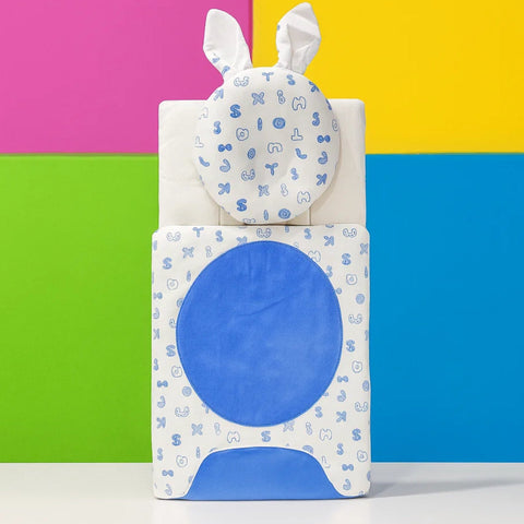 Velvet - Carry Nest - Dark Blue - Numbers & Alphabets - 25