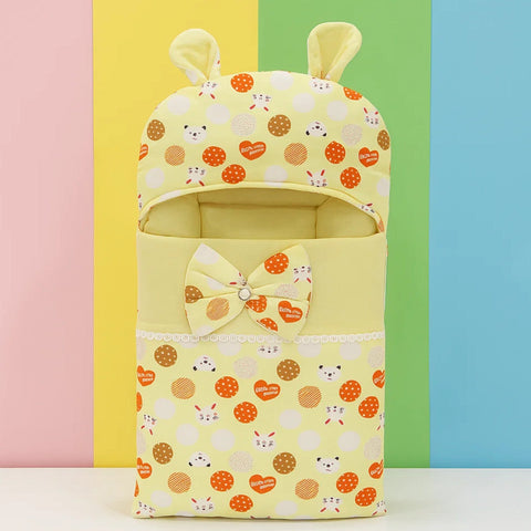 Velvet - Carry Nest - Yellow - Bow & Cat - 25