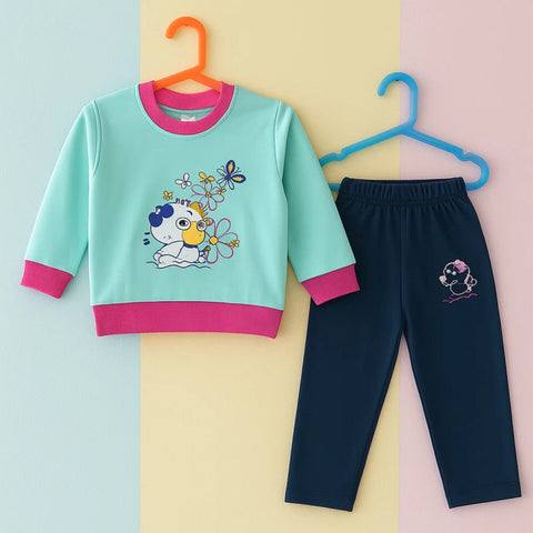 Nijntje - Suit Set - Light Blue - Duckling - 25