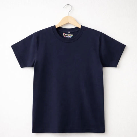 TBS - T-Shirt - Plain - Navy