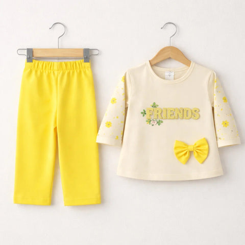 ANT - 2 Pieces - Suit Set - Yellow - Friends