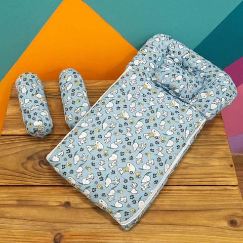 Carry Nest With Pillows - Vol 08-25 - Grey - Cartoon