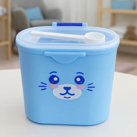 Cute Kids  - Milk Container - Large - Blue