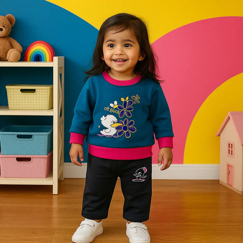 Nijntje - Suit Set - Dark Blue - Duckling - 25