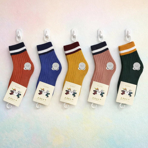 Jiamaitu - Pair of 5 Socks - Mix - (Age 1-3Y)