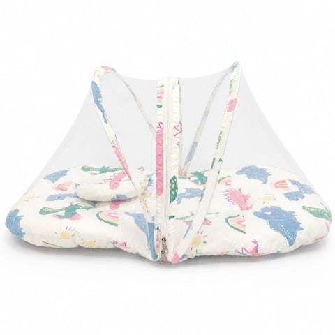 Infant Mosquito Bed Net - White - Jungle Kingdom - 26