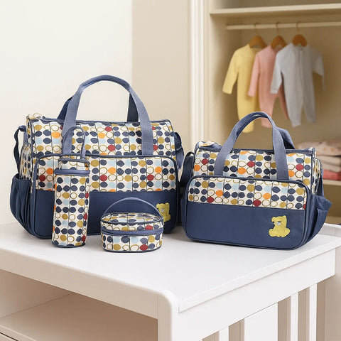 5 Pieces Shapes Bag Set