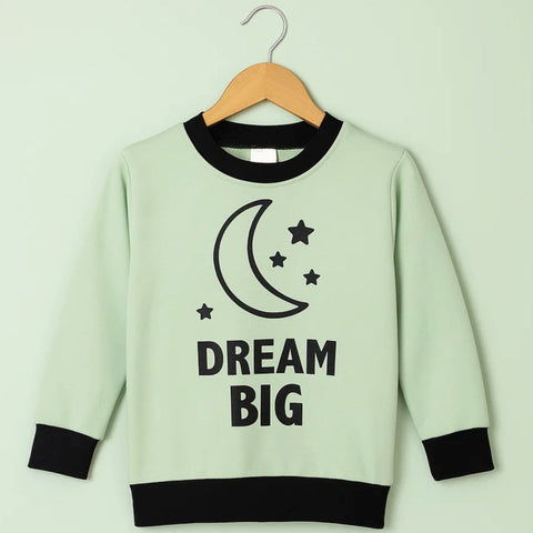 TBS - Sweat Shirt - Sage Green - Dream Big
