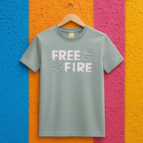 H&G - Free Fire - T-Shirt - Green