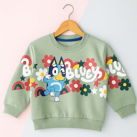 ZY - Sweat Shirt - Green - Character