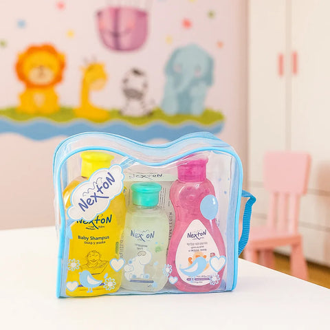 6 Pieces Nexton Baby Gift Set Pouch - Medium