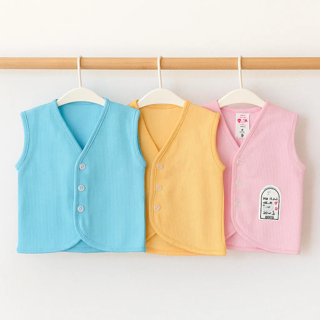3 Pieces Inner Vests - Sleeveless - Colors– The Little Planet