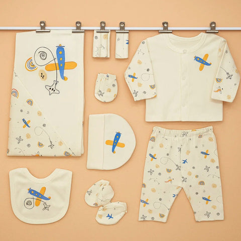 BRL - 10 Pieces - Starter Set - Cream - Aeroplane