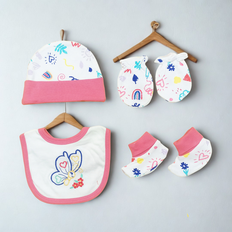 4 Pieces Cap Set