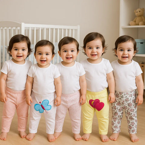 TBS - Pack of 5 Trousers - Vol 02-24 - Girls