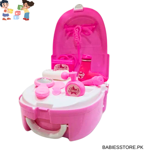 Makeup Toy Set Backpack for Girls