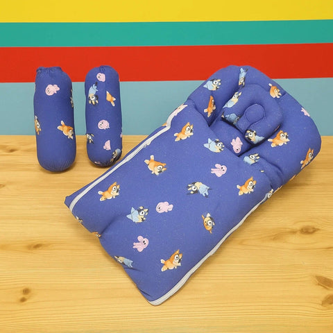 Carry Nest With Pillows - Vol 08-25 - Purple - Characters
