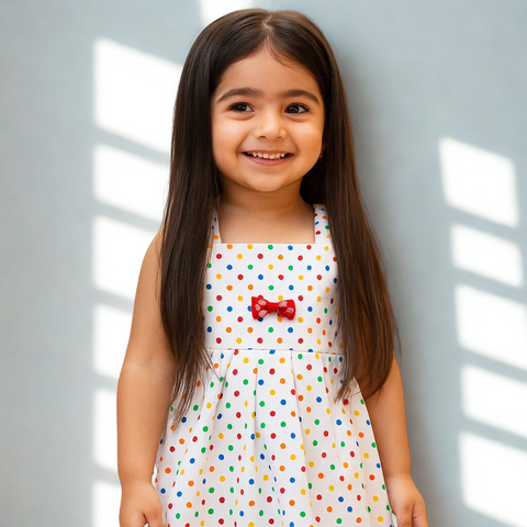 Rosey - Frock - Vol 05-25 - White - Polka