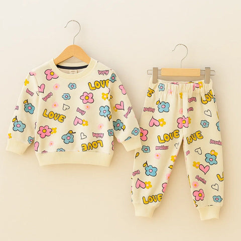 Wow - 2 Pieces - Suit Set - Skin - Flowers - 25
