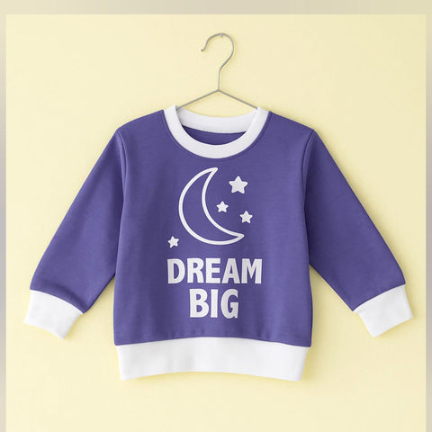 TBS - Sweat Shirt - Midnight Purple - Dream Big