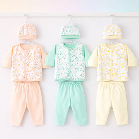 TBS - Corduroy - Newborn Night Suits - PGY - Mini Cats - 26