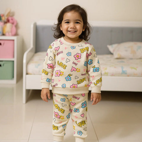 Wow - 2 Pieces - Suit Set - Skin - Flowers - 25