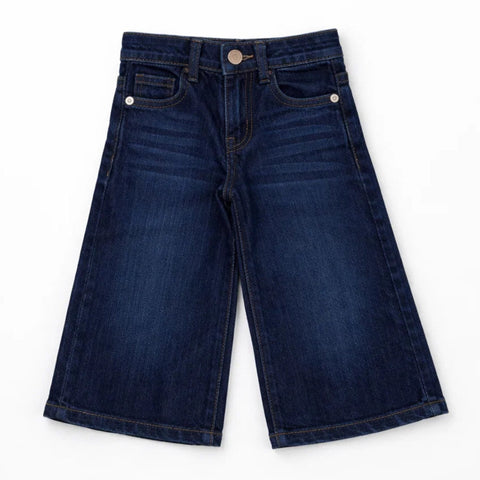 MNG - Bell Bottom - Jeans - Dark Blue - Plain - (1-6Y)
