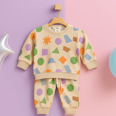 Z Kids - 2 Pieces - Suit Set - Skin - Shapes - 25