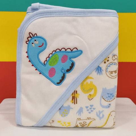 Kero Kids - Bath Towel - Blue - Dinosaur - Thailand